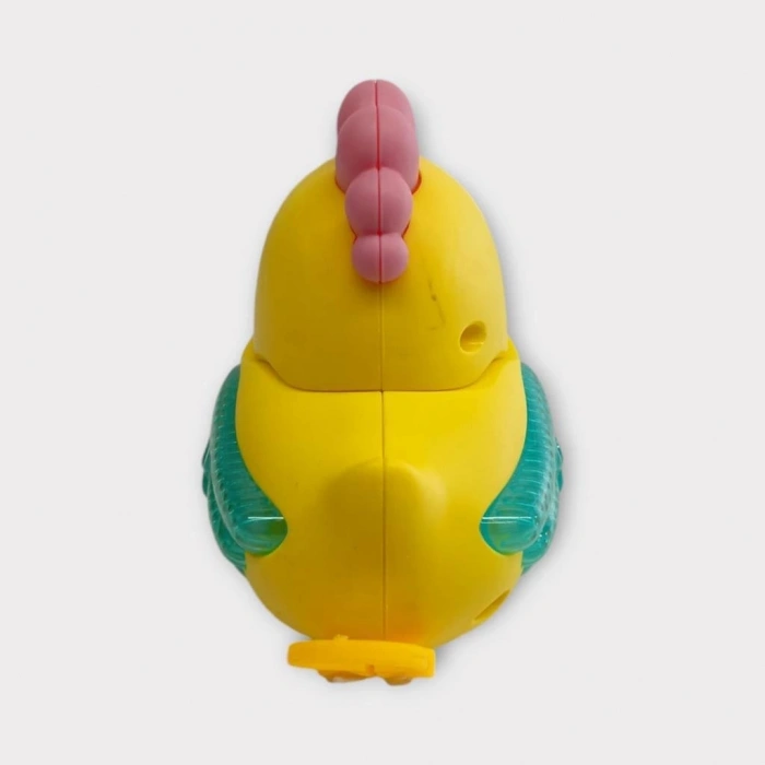 Kurmalı Işıklı Sevimli Tavuk - Sarı