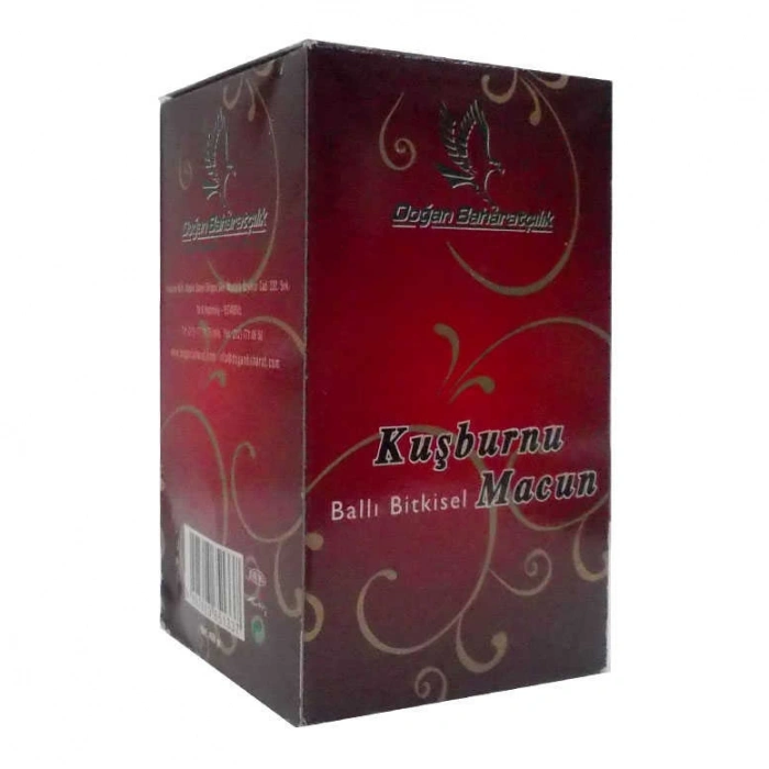 Kuşburnulu Ballı sel Karışım Cam Kavanoz 450 Gr