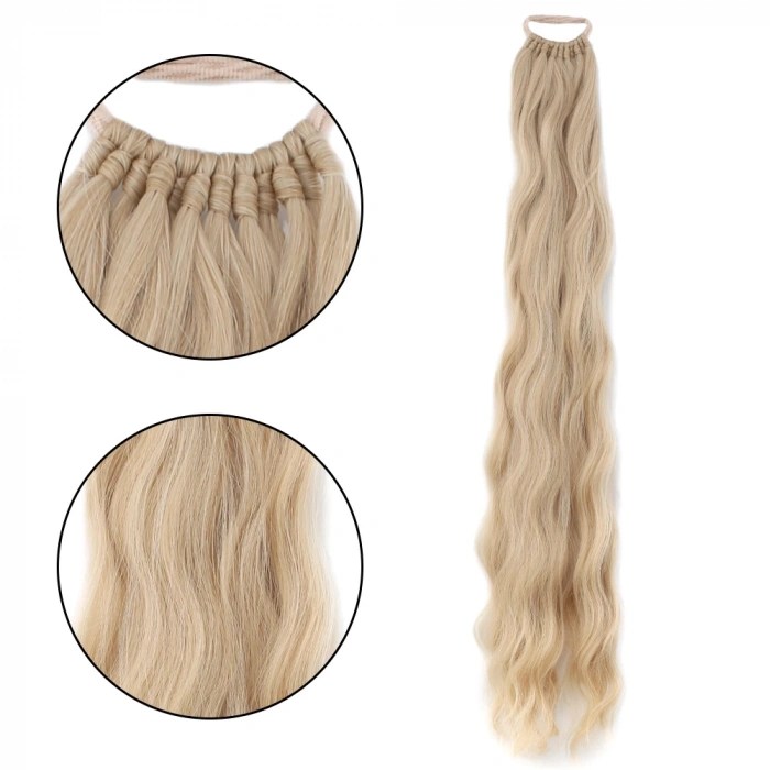 Lastik Tokalı At Kuyruğu Su Dalgalı / Balköpüğü Platin Röfle