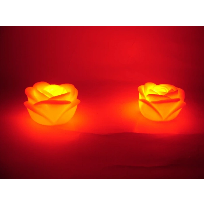 Led Işıklı Gül Romantik Gül