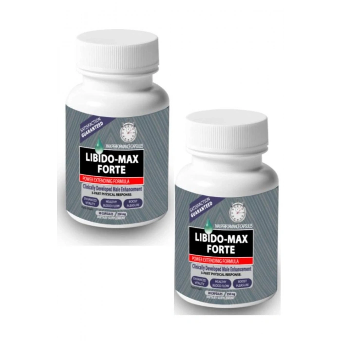 Libido-Max Forte Enhancement Erkekler İçin Geliştirici Performansa 30lu Takviyesi x 2 adet