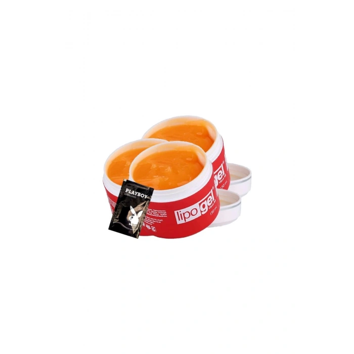 LipoGel Yağ Parçalayıcı Sıkılaştırıcı Masaj Bakım Jeli 3x150 ml + 1 Ad Jel ile