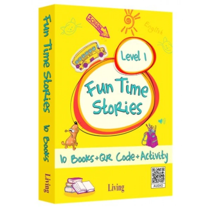 Living Level 1 Fun Times Stories 10lu Hikaye Seti