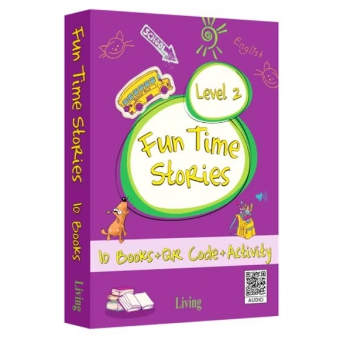 Living Level 2 Fun Times Stories 10lu Hikaye Seti