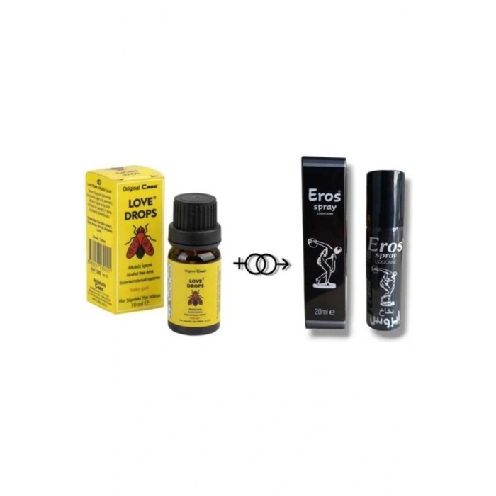 Love Drops Kadınlara Özel Damla + Eros Sprey