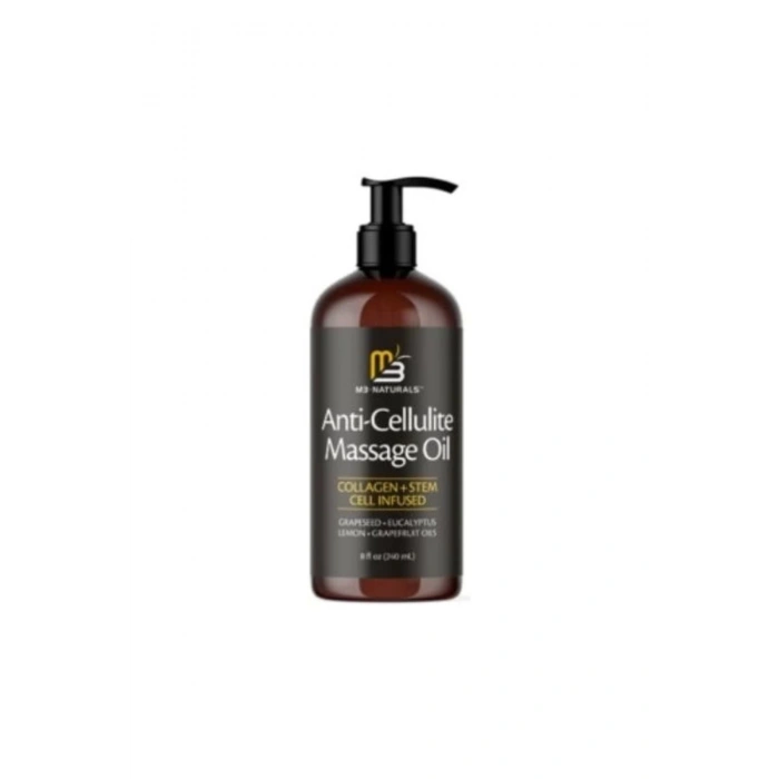 M3 Naturals Aaimox Kolajen Ve Kök Hücre Içeren Anti Selülit Masaj Yağı-Anti Cellulite Massage Oil