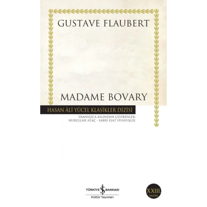 Madame Bovary - Hasan Ali Yücel Klasikleri