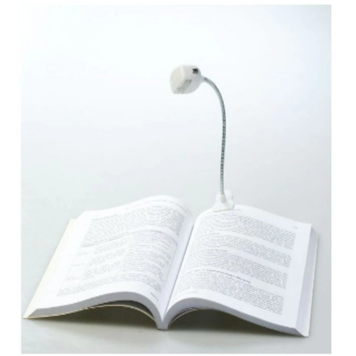 Mandallı Pilli Ledli  Okuma Ve Aydınlatma Lambası