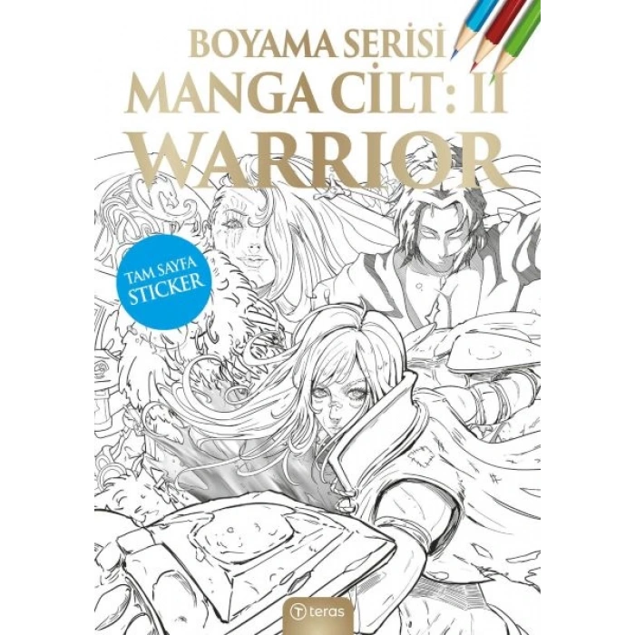 Manga Boyama Cilt II: Warrior