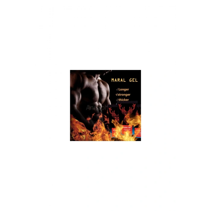 Maral Erkeklere Güç ve li Etkili Bakım ve Masaj Jeli 50 ml x 2 adet + Lubricant ile
