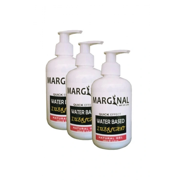 Marginal Water Based Lubricant Gel 250 Ml Jel 3Lü
