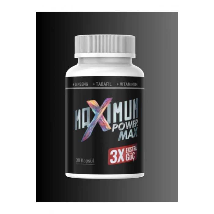 Maximum Power Max 3x Effect Erkeklere Extra Sertlik Maxìmum Güç 30 Lu