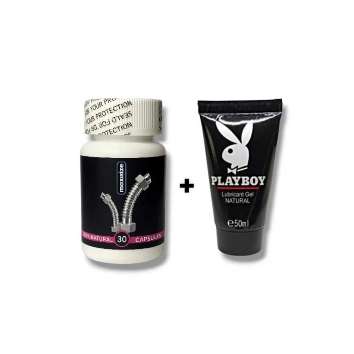 Maxisize Erkeklere Özel li Performans Takviyesi 30lu Mucizevi Kayganlaştırıcı 50 M