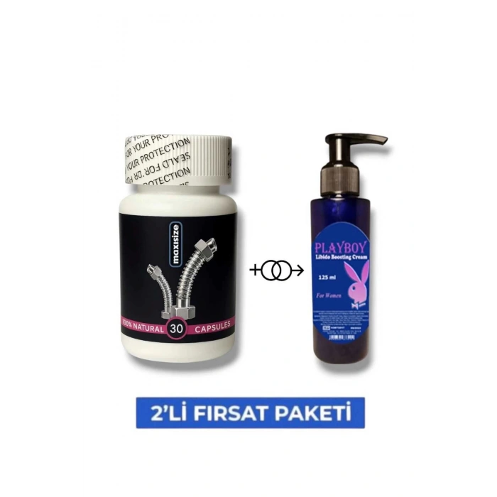 Maxisize li Performansı Arttıran 30lu Mucizevi Li.bido Arttırıcı Krem 125 ml