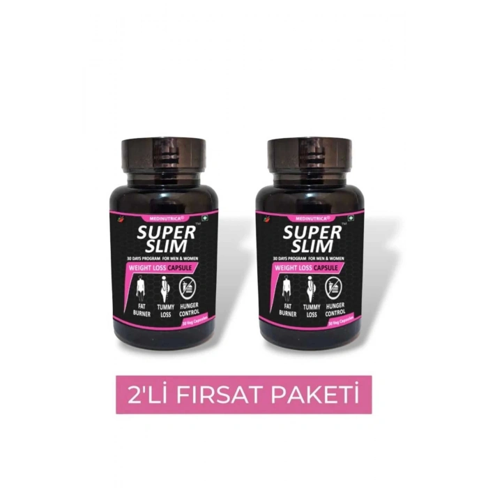Medinutrica Super Slim Bay/ Kullanımına Uygun 30lu Takviye X 2 Adet