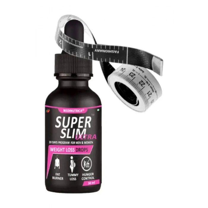 Medinutrica Super Slim Ultra Fiziğinizdeki Hafifliğin Ve Inceliğin Damlası Bay 50 ml
