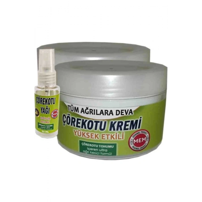 Mem Çörek Otu Kremi 2 Adet - Çörek Otu Yağı Hediye