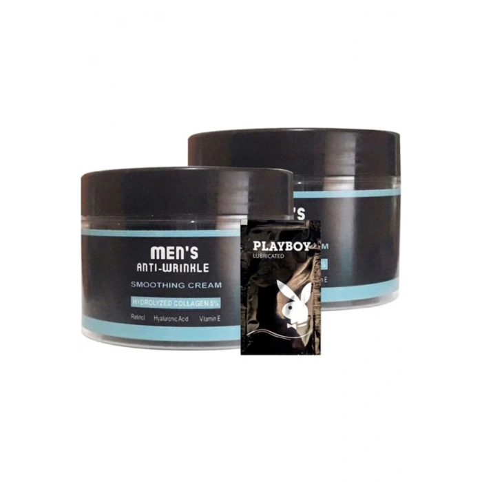 Mens 2tane 100 ml Snmp20300 Antiwrinkle Erkek Yüz Cilt Kremi Smoothing Cream + Yanında Jel