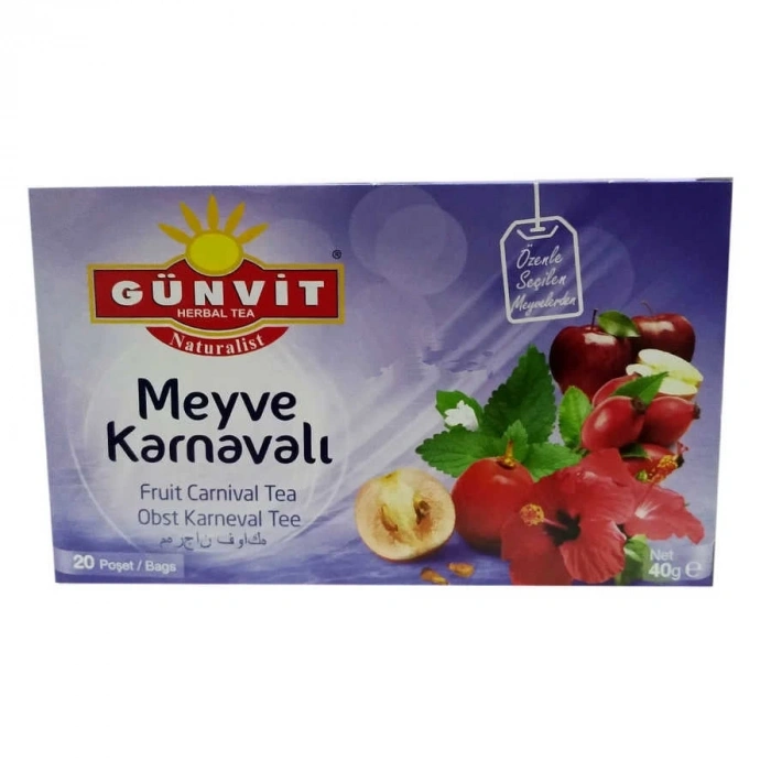 Meyve Karnavalı Karışık  Çayı 20 Süzen Poşet