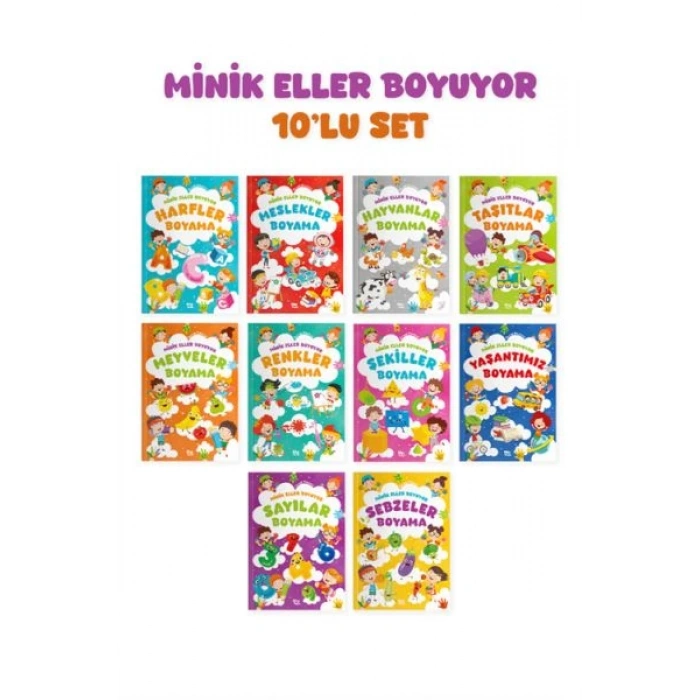 Minik Eller Boyuyor – 10 lık Set (Örnek li)