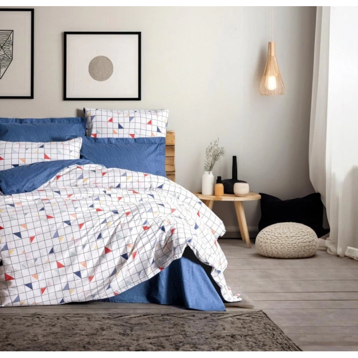 Minimal Çift Kişilik Nev Takımı Stew Mavi 8680108071670