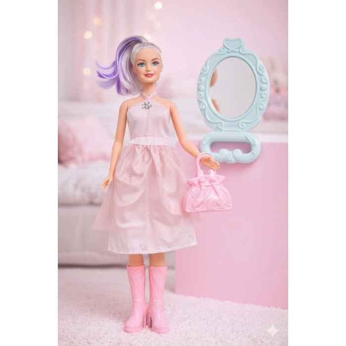 Moda Seti - Aksesuarlı 30 cm Bebek Seti