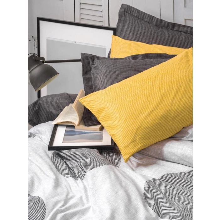 Modern Çift Kişilik Nev Takımı Dappled Sarı