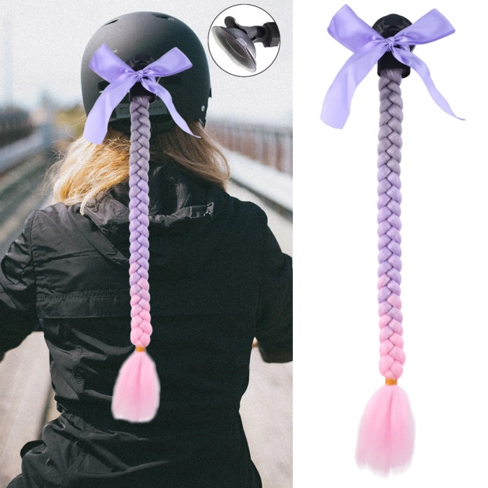 Motosiklet Kaskı Örgülü At Kuyruğu / ACM06