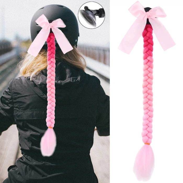 Motosiklet Kaskı Örgülü At Kuyruğu / ACM10