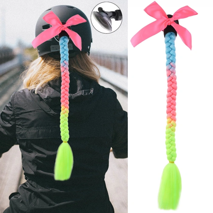 Motosiklet Kaskı Örgülü At Kuyruğu / ACM20