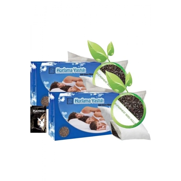 Mucizevi Anti-Snoring Pillow - Karabuğday Yastığı 50 x 70 cm x 2 Adet + Jel