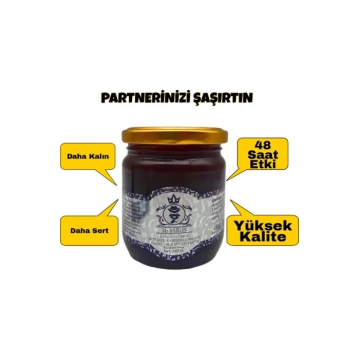 Mucizevi Erkek lı sel Kuvvet Macun 240 gr