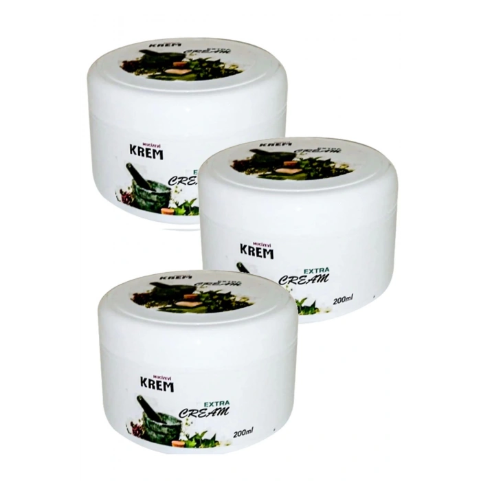 Mucizevi Krem Vücut ve Eklem Sızları için Bakım Kremi 200 ml x 3 adet