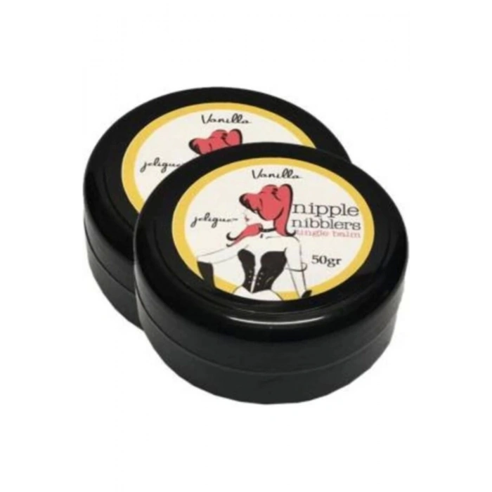 Mucizevi Nipple Nibblers Tingle Balm Vanilla Flavored Vanilyalı Göğüs Bakım Kremi 2 Adet 50 ml