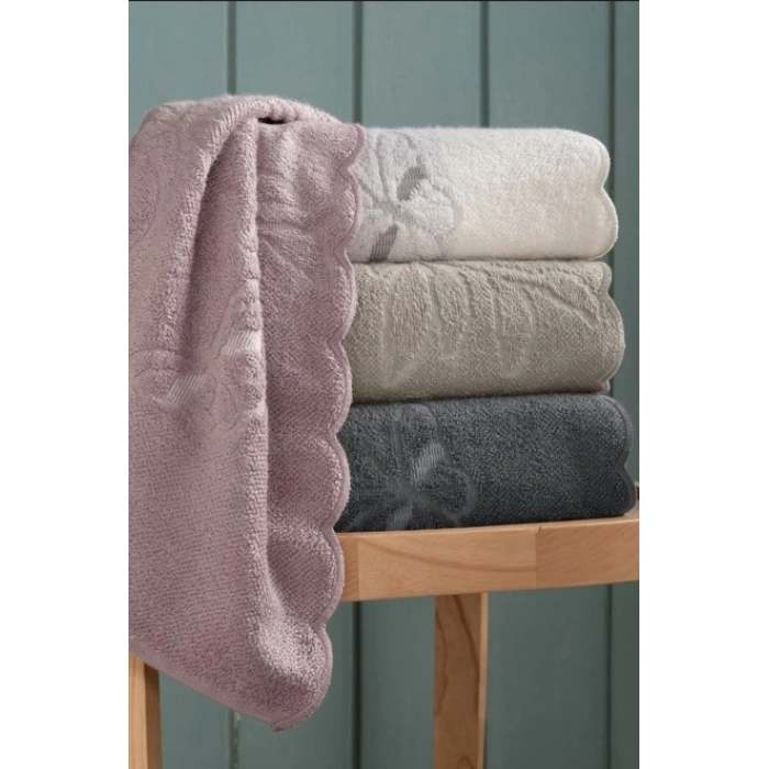 Nakışlı 4´lü 50x90 El Havlusu Nabi V1