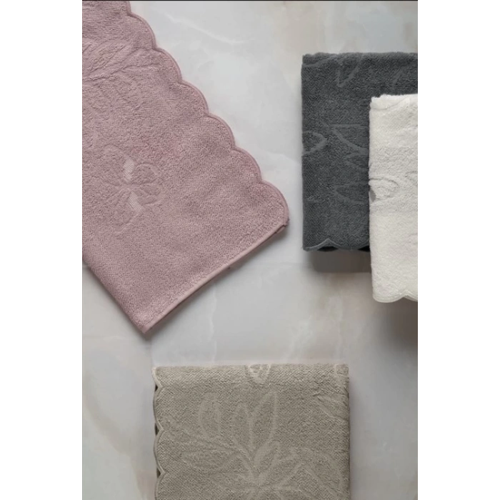 Nakışlı 4´lü 50x90 El Havlusu Nabi V1