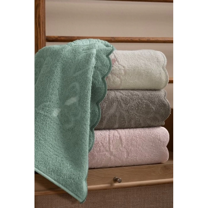 Nakışlı 4´lü 50x90 El Havlusu Nabi V2