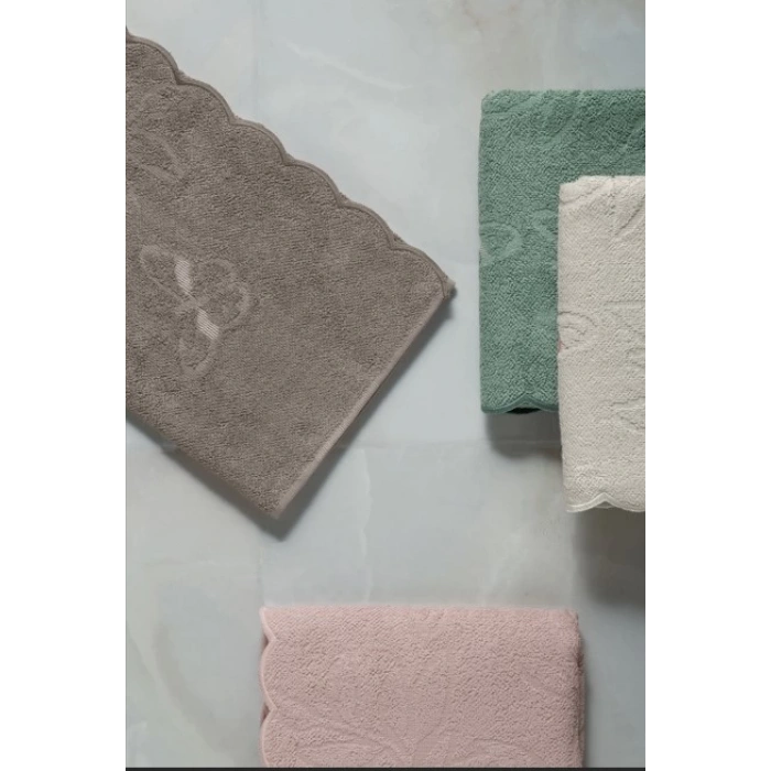Nakışlı 4´lü 50x90 El Havlusu Nabi V2