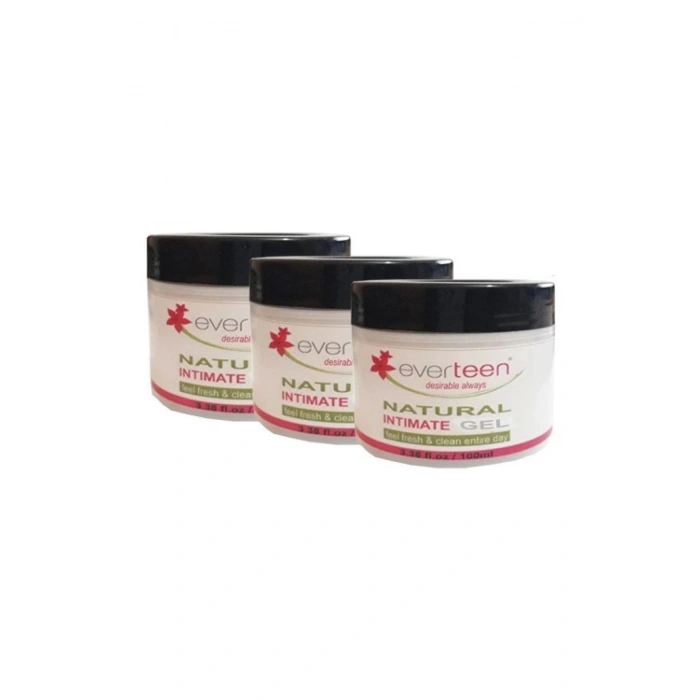 Natural Intimate Gel Bayanlara Özel Genital Bölge Temizleme Jeli 100 Ml.- 3 Adet