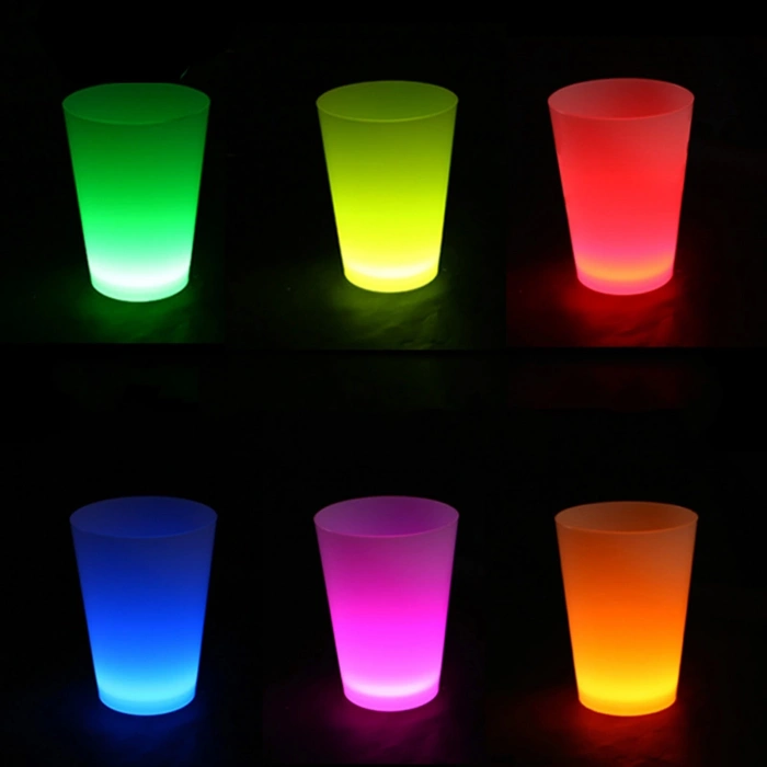 Neon Parti Glow Bardak 1.5 oz Karışık Renk 1 Adet Tekli