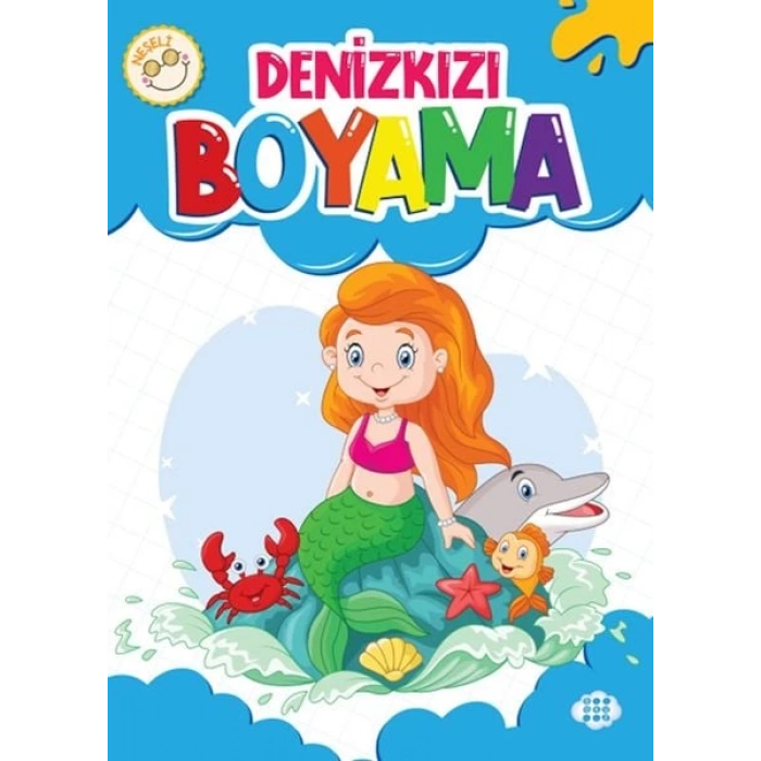 Neşeli Denizkızı Boyama