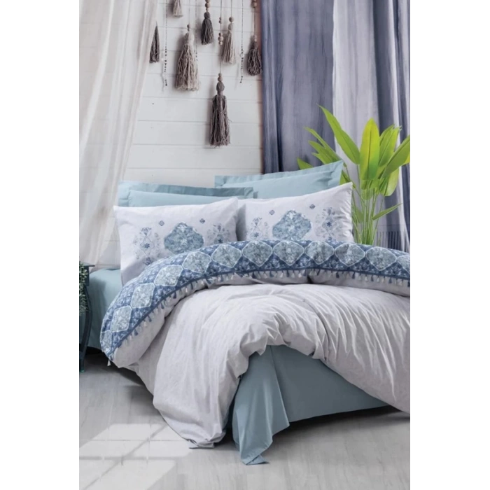 Nev Takımı Tek Kişilik Jeni Mavi