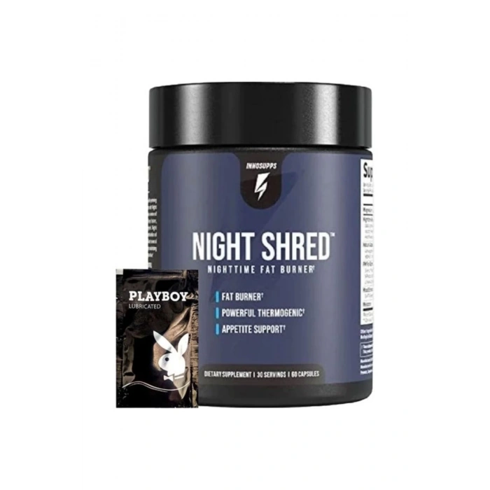 Night Shred Nighttime Fat Burner 60 Caps + 1 Hediy.e Jel ASMX2-2:0034