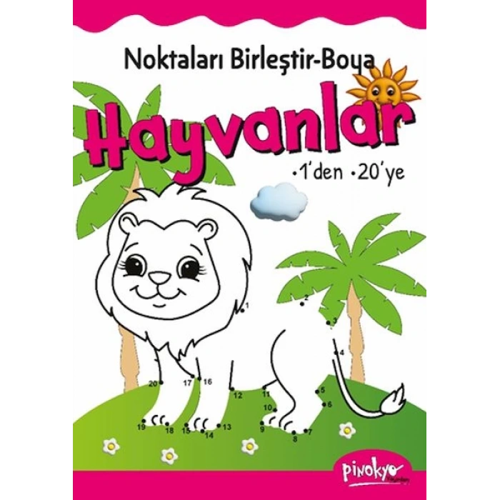 Noktaları Birleştir-Boya Hayvanlar-1’den 20’ye