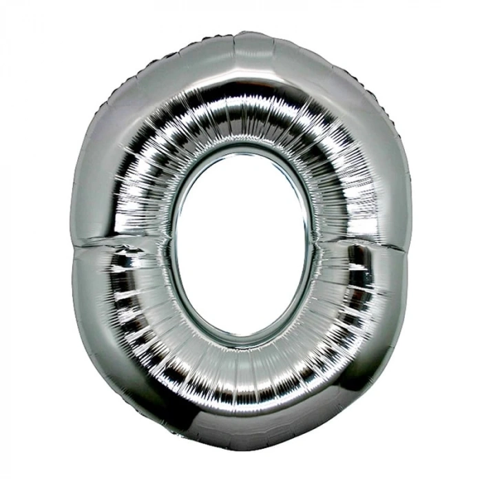 O Harf Folyo Bn Gümüş Renk  40 inç