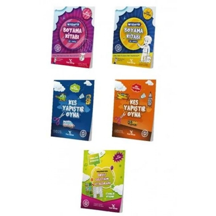 Okul Öncesi Etkinlik Seti 4-6 Yaş (5 )