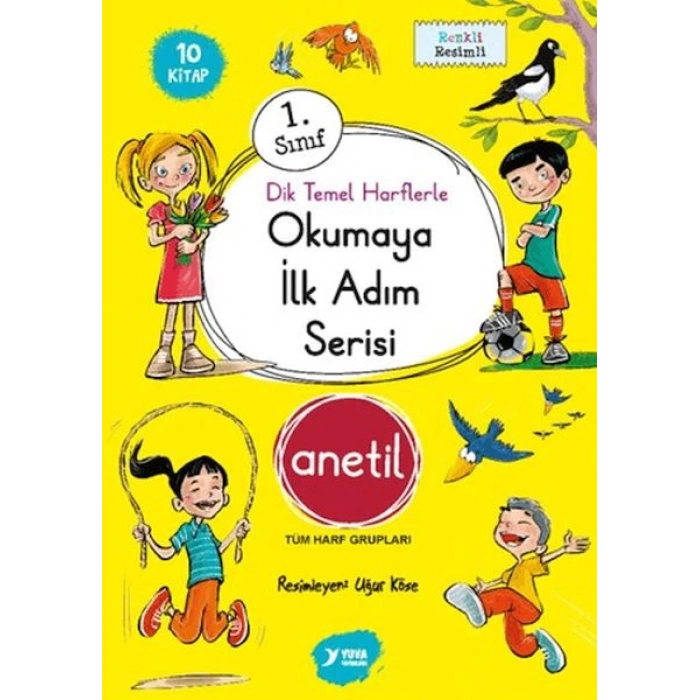 Okumaya İlk Adım Serisi Anetil Düz Yazı (10 )