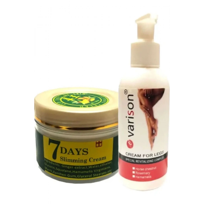 on 120 ml Bacak Krem + 7 Days Slimingcream Yaza Hazırlık Jeli