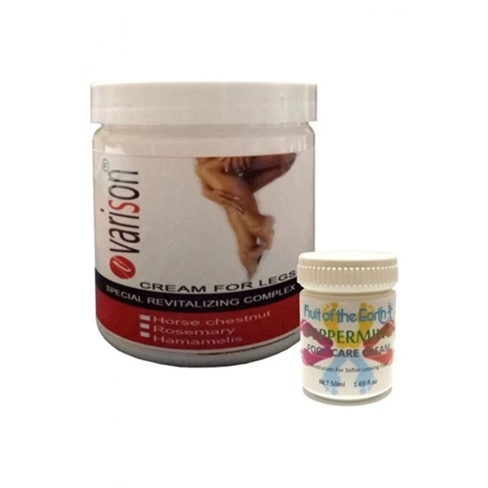 on Varicose Vein Defense Cream Diz Bacak Bakım Kremi 200ml+50ml Ayak