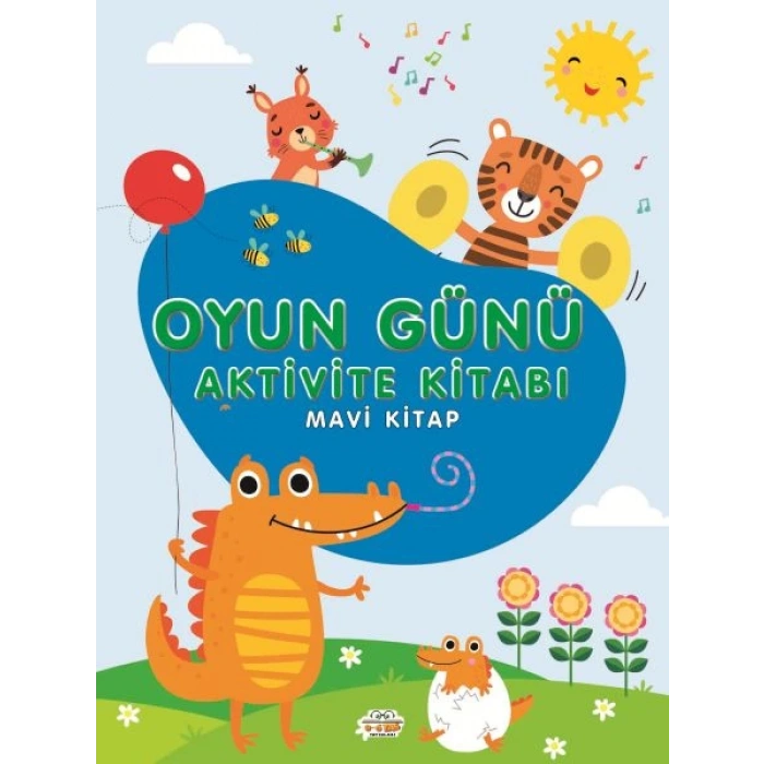 Oyun Günü Aktivite Kitabı Mavi
